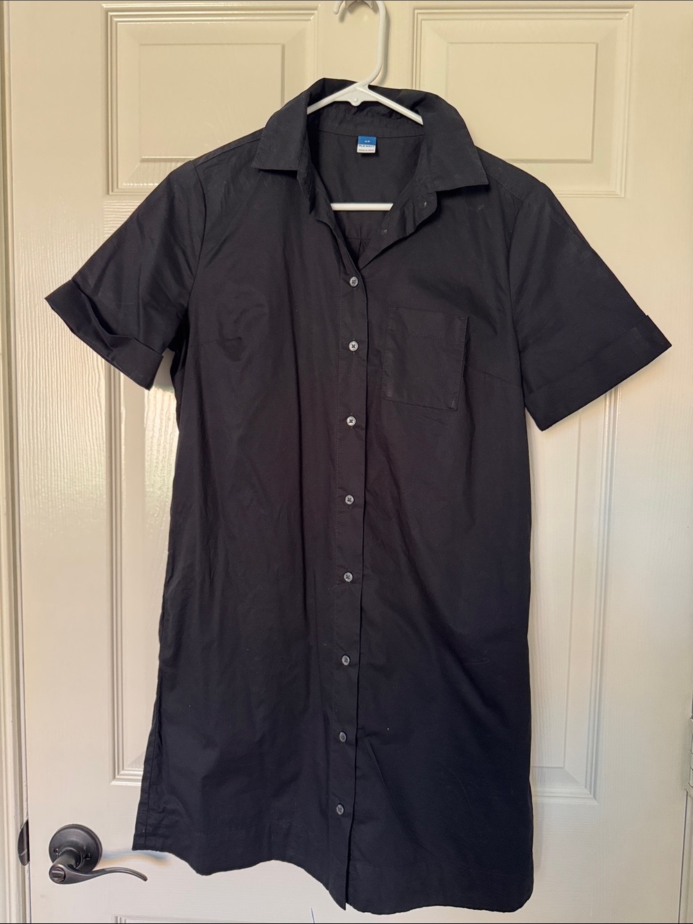 Old Navy Short Sleeve Button Down Shirt Dress